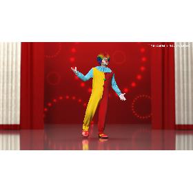 Clown Suit Rigged Fur 3D model